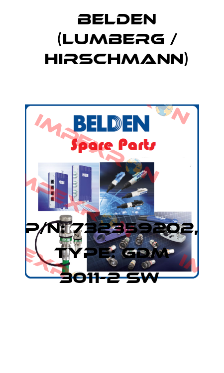 P/N: 732359202, Type: GDM 3011-2 SW  Belden (Lumberg / Hirschmann)