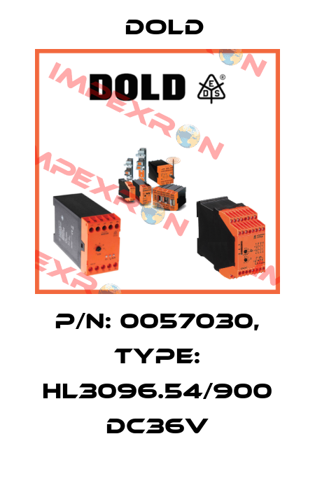 p/n: 0057030, Type: HL3096.54/900 DC36V Dold