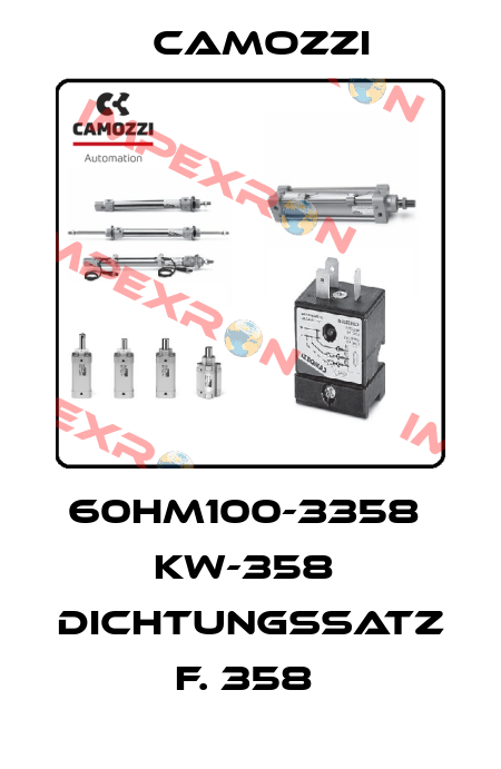 60HM100-3358  KW-358  DICHTUNGSSATZ F. 358  Camozzi