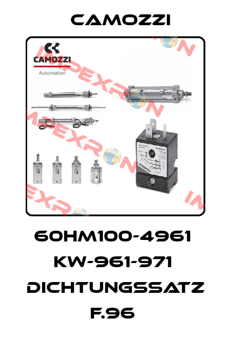 60HM100-4961  KW-961-971  DICHTUNGSSATZ F.96  Camozzi