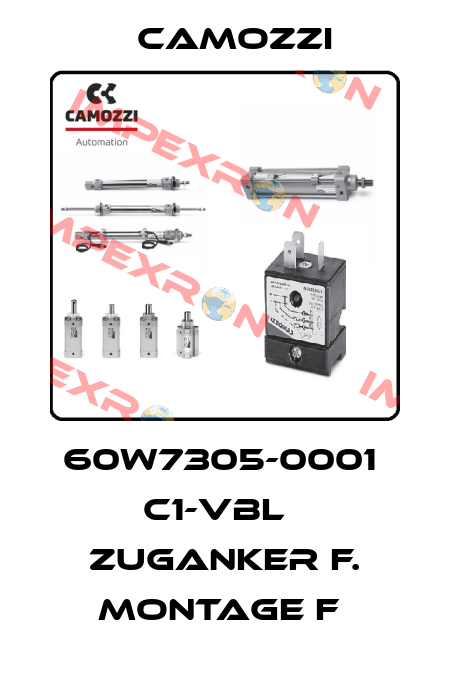 60W7305-0001  C1-VBL   ZUGANKER F. MONTAGE F  Camozzi