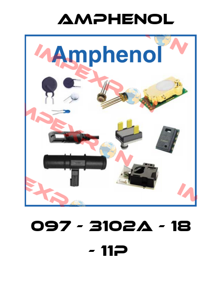 097 - 3102A - 18 - 11P  Amphenol