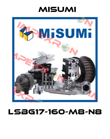 LSBG17-160-M8-N8  Misumi