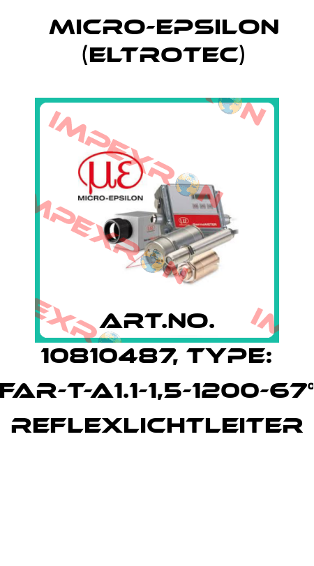 Art.No. 10810487, Type: FAR-T-A1.1-1,5-1200-67° Reflexlichtleiter  Micro-Epsilon (Eltrotec)