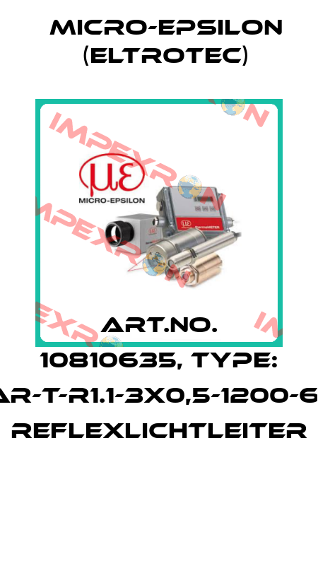 Art.No. 10810635, Type: FAR-T-R1.1-3X0,5-1200-67° Reflexlichtleiter  Micro-Epsilon (Eltrotec)