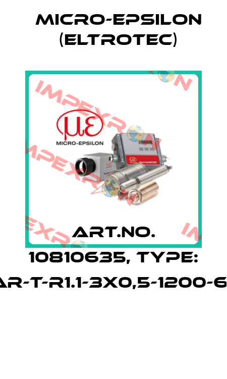 Art.No. 10810635, Type: FAR-T-R1.1-3X0,5-1200-67°  Micro-Epsilon (Eltrotec)