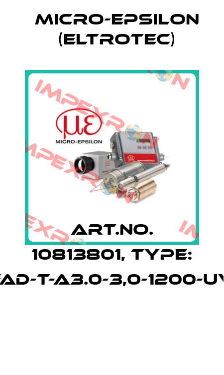 Art.No. 10813801, Type: FAD-T-A3.0-3,0-1200-UV  Micro-Epsilon (Eltrotec)