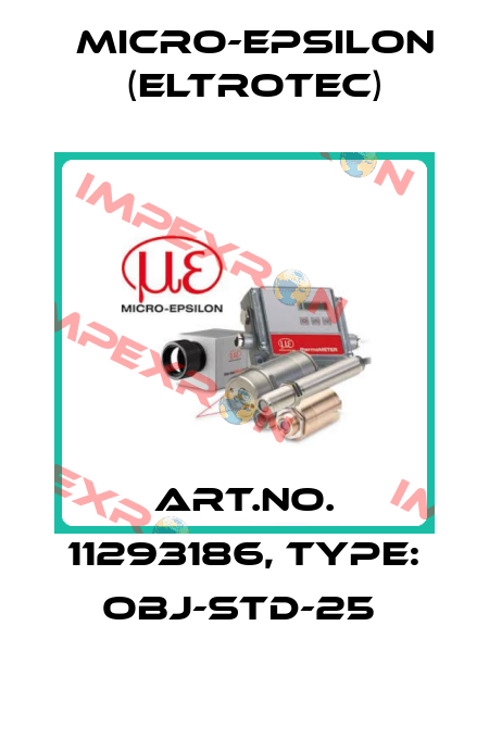 Art.No. 11293186, Type: OBJ-STD-25  Micro-Epsilon (Eltrotec)
