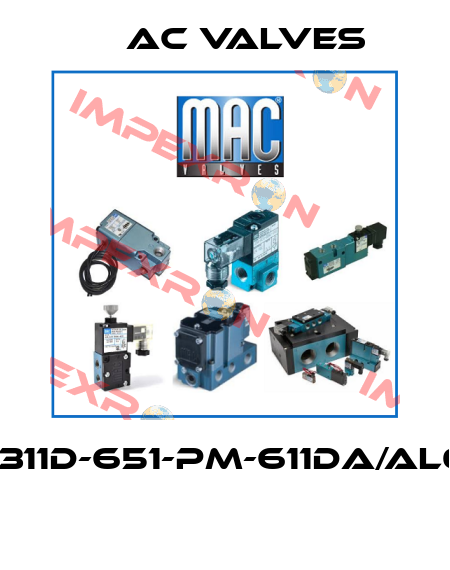 6311D-651-PM-611DA/AL01  МAC Valves