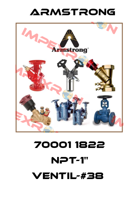 70001 1822 NPT-1" VENTIL-#38  Armstrong