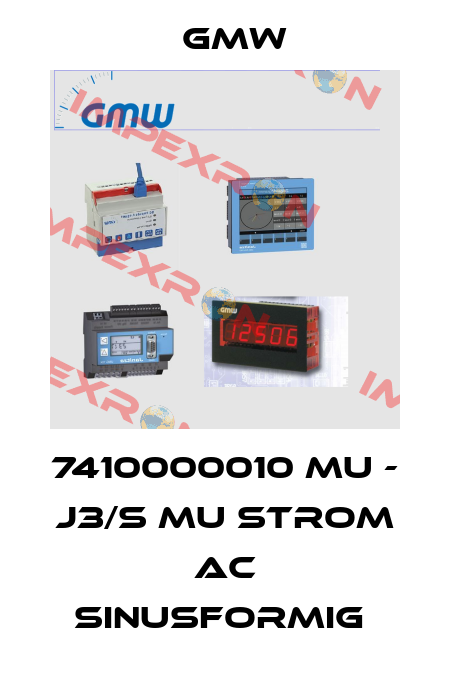 7410000010 MU - J3/S MU STROM AC SINUSFORMIG  GMW