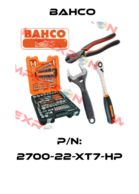 P/N: 2700-22-XT7-HP  Bahco