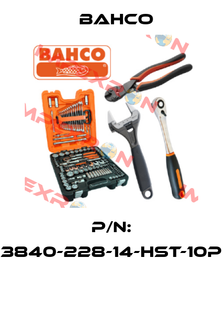 P/N: 3840-228-14-HST-10P  Bahco