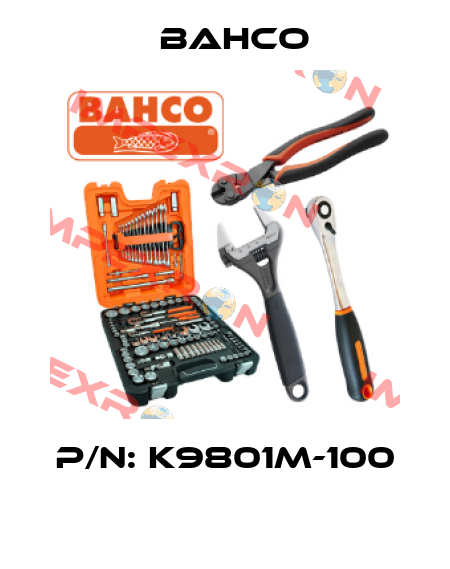 P/N: K9801M-100  Bahco