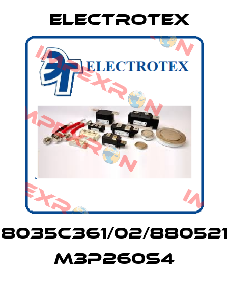 8035C361/02/880521 M3P260S4 Electrotex