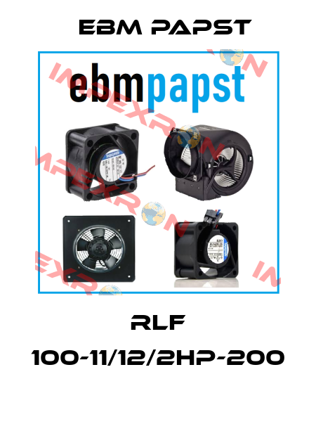 RLF 100-11/12/2HP-200  EBM Papst