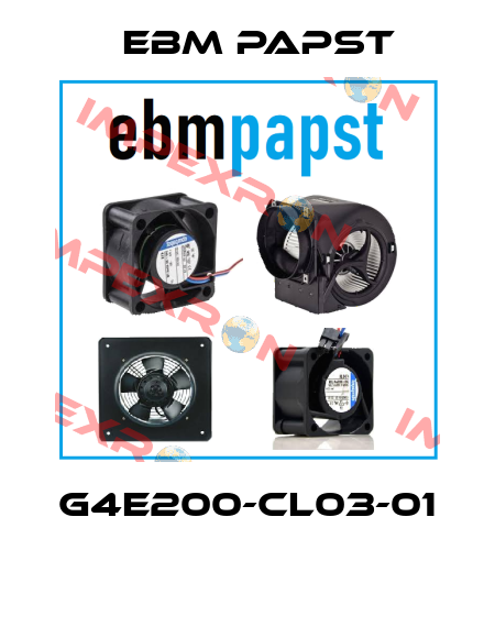 G4E200-CL03-01  EBM Papst