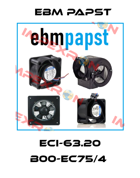 ECI-63.20 B00-EC75/4  EBM Papst