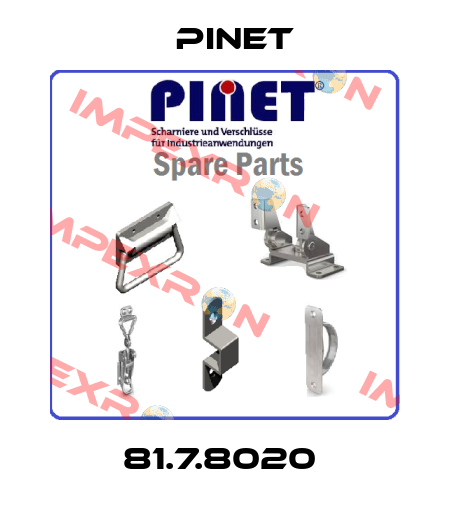 81.7.8020  Pinet