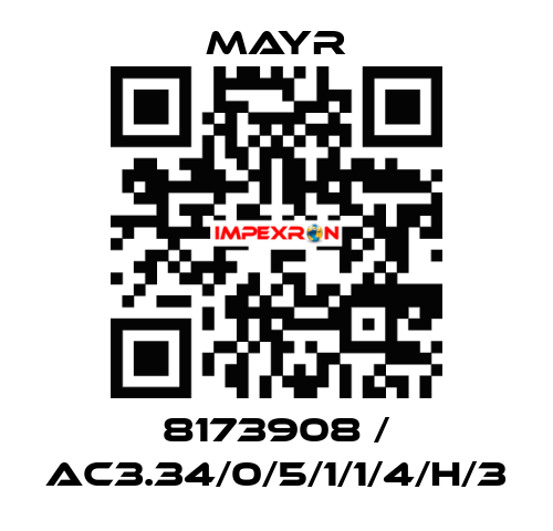 8173908 / AC3.34/0/5/1/1/4/H/3 Mayr