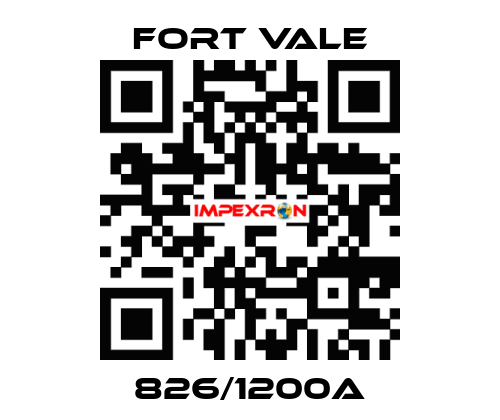 826/1200A Fort Vale