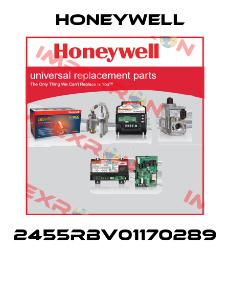2455RBV01170289  Honeywell