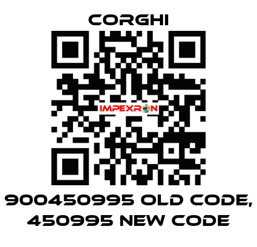 900450995 old code, 450995 new code Corghi