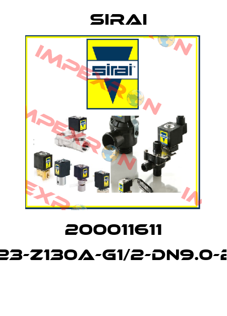 200011611 (D132V23-Z130A-G1/2-DN9.0-24V/AC)  Sirai