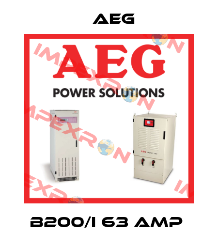 B200/I 63 Amp  AEG