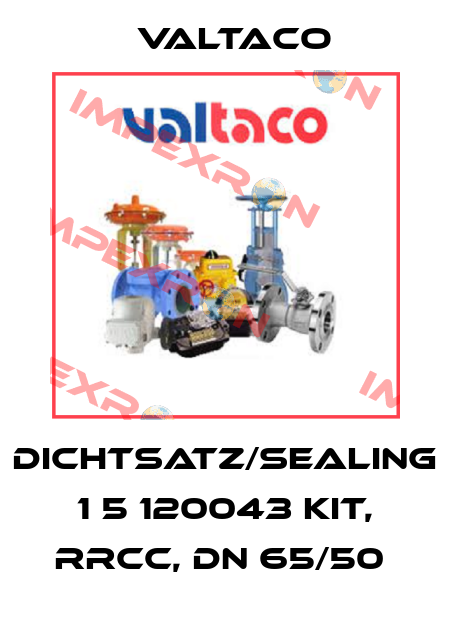 Dichtsatz/sealing 1 5 120043 kit, RRCC, DN 65/50  Valtaco