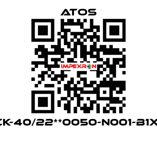 CK-40/22**0050-N001-B1X1  Atos