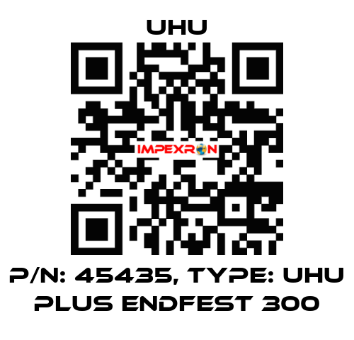 P/N: 45435, Type: UHU plus endfest 300 UHU