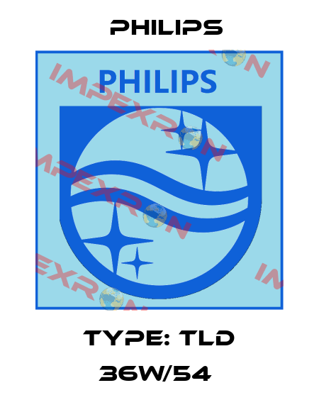 Type: TLD 36W/54  Philips