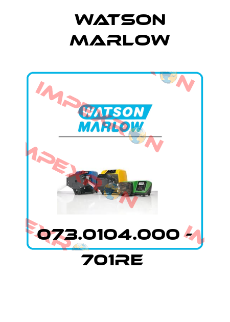 073.0104.000 - 701RE  Watson Marlow
