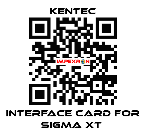 Interface Card For Sigma XT  Kentec