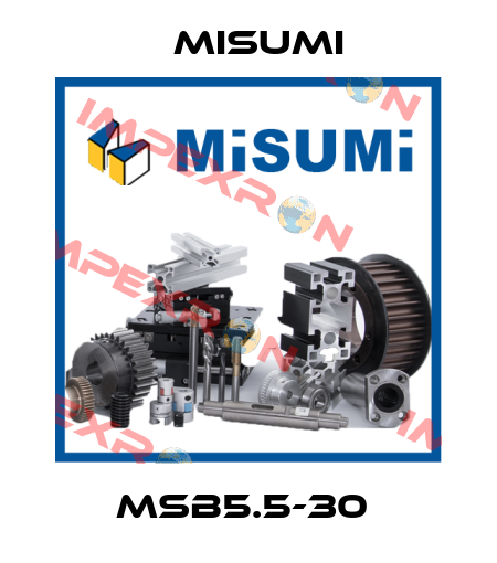 MSB5.5-30  Misumi