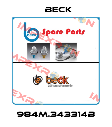 984M.343314B Beck