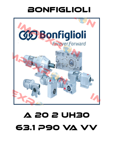 A 20 2 UH30 63.1 P90 VA VV Bonfiglioli