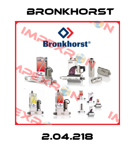 2.04.218 Bronkhorst