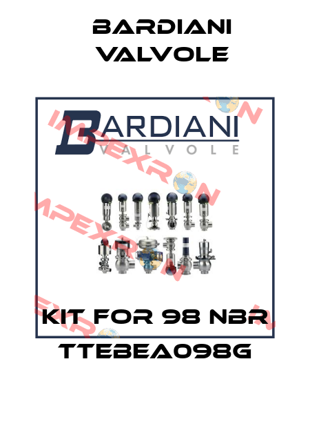 Kit for 98 NBR TTEBEA098G Bardiani Valvole