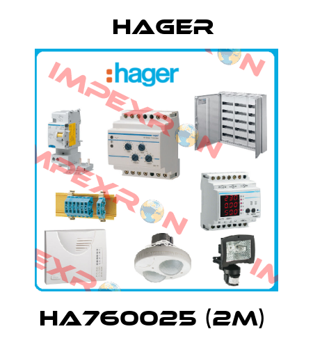 HA760025 (2m)  Hager