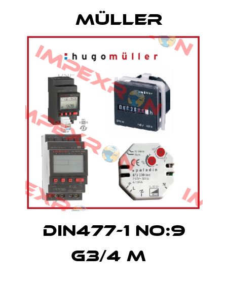 DIN477-1 NO:9 G3/4 M   Müller