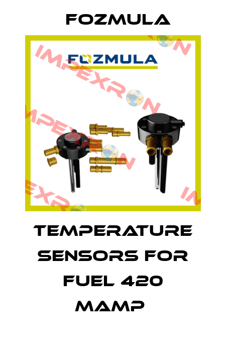 Temperature sensors for Fuel 420 mAmp  Fozmula