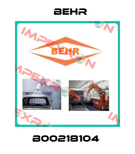 B00218104  Behr
