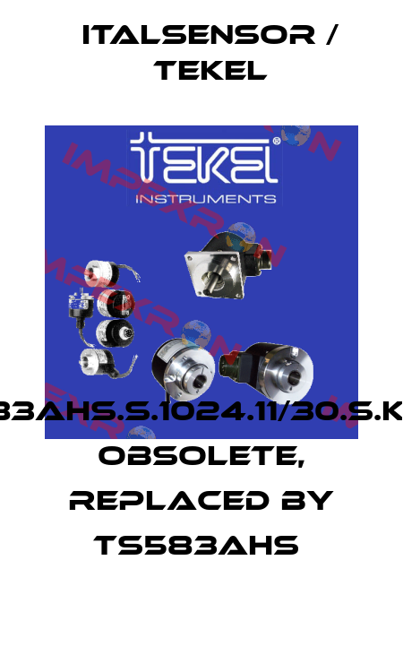 TI583AHS.S.1024.11/30.S.K4.15 obsolete, replaced by TS583AHS  Italsensor / Tekel