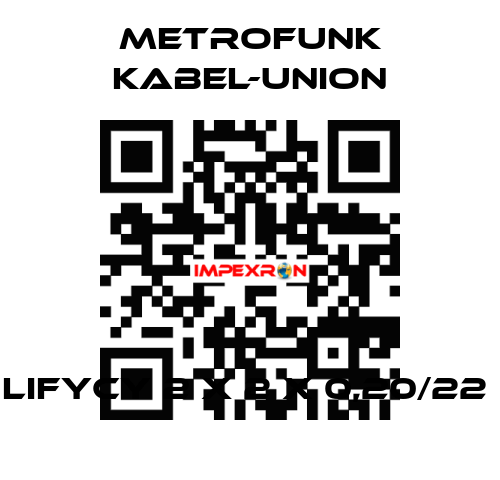 LifYCY 2 x 2 x 0,20/22  METROFUNK KABEL-UNION