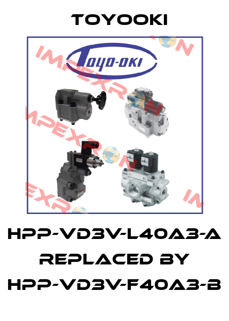HPP-VD3V-L40A3-A replaced by HPP-VD3V-F40A3-B Toyooki
