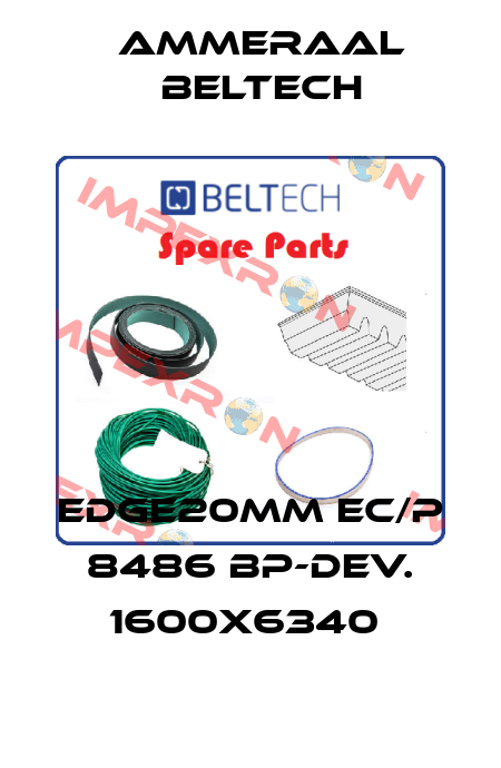 EDGE20MM EC/P 8486 BP-DEV. 1600X6340  Ammeraal Beltech