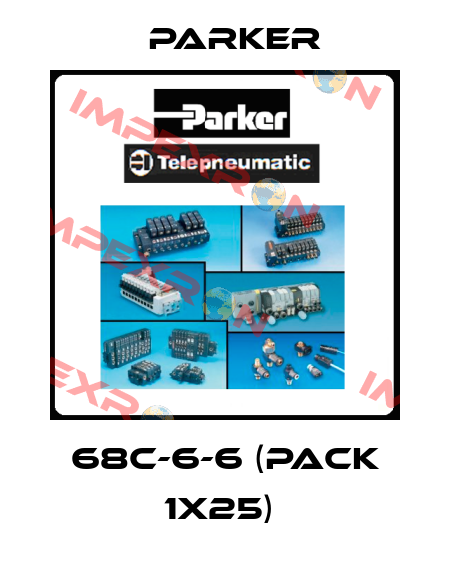 68C-6-6 (pack 1x25)  Parker