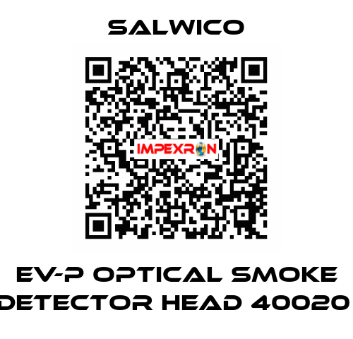 EV-P Optical smoke detector head 40020  Salwico